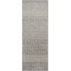 Livabliss Monaco MOC2304 Silver Gray Medium Gray Area Rug 6 ft. 7 in. Square