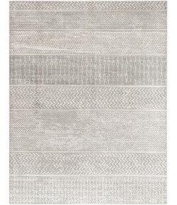 Livabliss Monaco MOC2304 Silver Gray Medium Gray Area Rug 7 ft. 10 in. X 10 ft. 3 in. Rectangle