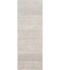 Livabliss Monaco MOC2306 Silver Gray Medium Gray Area Rug 6 ft. 7 in. Square