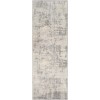 Livabliss Monaco MOC2311 Silver Gray Medium Gray Area Rug 2 ft. 7 in. X 7 ft. 3 in. Runner