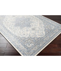 Surya Monaco MOC2313 Bright Blue Cream Area Rug 8 ft. 10 in. X 12 ft. 3 in. Rectangle