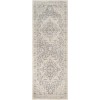 Livabliss Monaco MOC2315 Silver Gray Medium Gray Area Rug 2 ft. 7 in. X 7 ft. 3 in. Runner