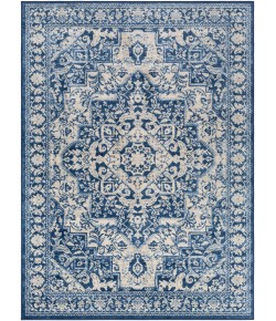 Livabliss Monaco MOC2316 Bright Blue Navy Area Rug 8 ft. 10 in. X 12 ft. 3 in. Rectangle