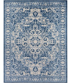Livabliss Monaco MOC2316 Bright Blue Navy Area Rug 7 ft. 10 in. X 10 ft. 3 in. Rectangle