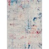 Livabliss Monaco MOC2335 Dark Blue Pale Blue Area Rug 5 ft. 3 in. X 7 ft. 3 in. Rectangle