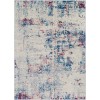 Livabliss Monaco MOC2336 Blue Pale Blue Area Rug 5 ft. 3 in. X 7 ft. 3 in. Rectangle