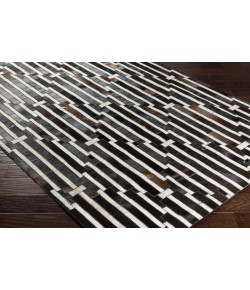 Surya Medora MOD1017 Black Dark Brown Area Rug 2 ft. X 3 ft. Rectangle