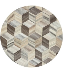 Surya Mountain MOI1016 Butter Khaki Area Rug 8 ft. Round