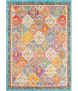 Livabliss Morocco MRC2313 Teal Pale Blue Area Rug 6 ft. 7 in. X 9 ft. Rectangle
