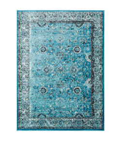 Livabliss Mumbai MUM2315 Aqua Sky Blue Area Rug 9 ft. X 12 ft. 4 in. Rectangle