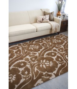 Surya Natura NAT7019 Dark Brown Beige Area Rug 9 ft. X 13 ft. Rectangle