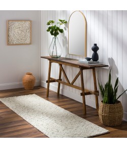 Surya Neravan NER1001 Cream Charcoal Area Rug 2 ft. 6 in. X 8 ft. Runner