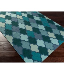 Surya Nia NIA7000 Dark Blue Teal Area Rug 2 ft. X 3 ft. Rectangle
