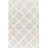 Livabliss Nina NNA2302 Cream Silver Gray Area Rug 6 ft. X 9 ft. Rectangle