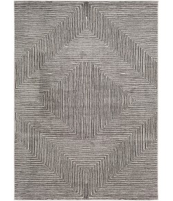 Livabliss Nepali NPI2316 Black Medium Gray Area Rug 2 ft. X 3 ft. Rectangle