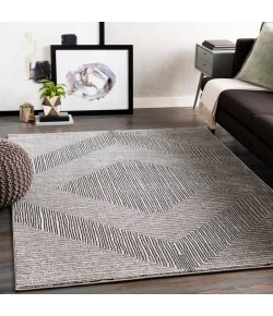 Livabliss Nepali NPI2316 Black Medium Gray Area Rug 2 ft. X 3 ft. Rectangle