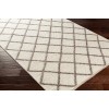 Surya Napels NPL2300 Cream Dark Brown Area Rug 2 ft. X 3 ft. Rectangle