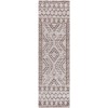 Surya Napoli NPO2303 Beige Brown Area Rug 2 ft. 6 in. X 8 ft. Runner