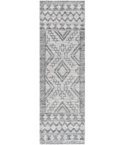Surya Napoli NPO2305 Light Gray Light Slate Area Rug 2 ft. 6 in. X 8 ft. Runner