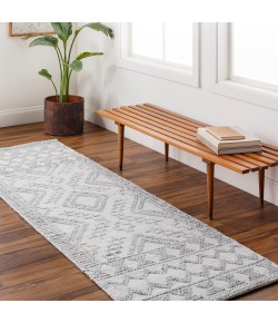 Surya Napoli NPO2306 White Light Slate Area Rug 2 ft. 6 in. X 8 ft. Runner