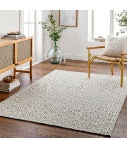 Livabliss Nevada NVD2301 Off-White Black Area Rug 5 ft. X 7 ft. 6 in. Rectangle
