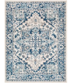 Livabliss Norwich NWC2301 Dark Blue Aqua Area Rug 8 ft. 10 in. X 12 ft. Rectangle