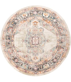 Livabliss New Mexico NWM2300 Denim Khaki Area Rug 7 ft. 10 in. Round