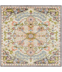 Livabliss New Mexico NWM2340 Charcoal Cream Area Rug 5 ft. 3 in. Square