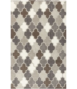 Livabliss Oasis OAS1088 Medium Gray Light Gray Area Rug 8 ft. Round