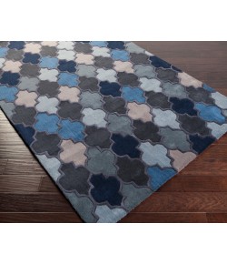 Surya Oasis OAS1103 Blue Ink Blue Area Rug 8 ft. X 8 ft. Round