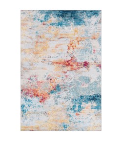 Livabliss Olivia OLV2306 Sky Blue Dark Blue Area Rug 9 ft. X 12 ft. Rectangle