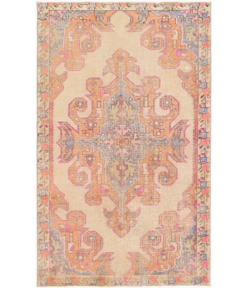 Surya Antique One of a Kind Beige OOAK-1056 4 ft. 3 in. X 7 ft. Rect. Rug