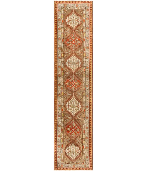 Surya Antique One of a Kind Burnt Sienna OOAK-1198 3 ft. 3 in. X 14 ft. 3 in. Rect. Rug