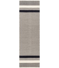 Surya Osasuna OSA2302 Black Beige Area Rug 2 ft. 6 in. X 8 ft. Runner