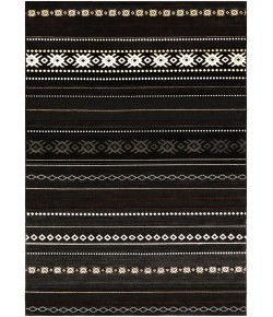 Livabliss Paramount PAR1047 Black Charcoal Area Rug 7 ft. 10 in. X 11 ft. 2 in. Rectangle