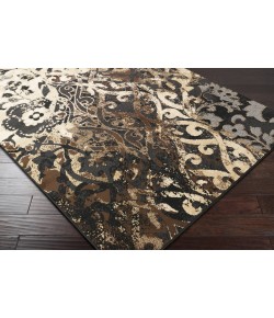 Surya Paramount PAR1066 Charcoal Black Area Rug 2 ft. 2 in. X 7 ft. 7 in. Runner