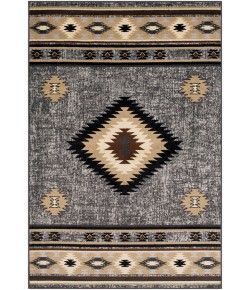 Livabliss Paramount PAR1094 Charcoal Medium Gray Area Rug 7 ft. 10 in. X 11 ft. 2 in. Rectangle