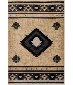 Surya Paramount PAR1096 Black Charcoal Area Rug 5 ft. 3 in. X 7 ft. 9 in. Rectangle