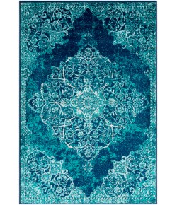Livabliss Paramount PAR1098 Teal Dark Blue Area Rug 2 ft. 2 in. X 7 ft. 7 in. Runner