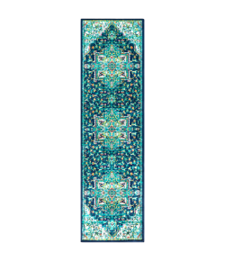 Surya Paramount PAR1107 Teal Dark Blue Area Rug 2 ft. 2 in. X 7 ft. 7 in. Runner