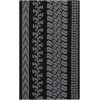 Surya Pandemonium PDM1006 Black Gray Area Rug 9 ft. X 12 ft. Rectangle