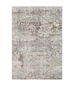 Livabliss Presidential PDT2303 Pale Blue Medium Gray Area Rug 5 ft. X 8 ft. 2 in. Rectangle