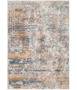 Surya Presidential PDT2305 Bright Blue Burnt Orange Area Rug 3 ft. 3 in. X 8 ft. Runner