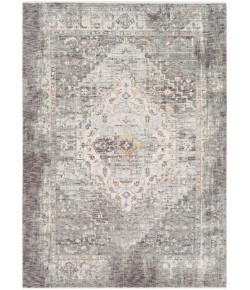 Livabliss Presidential PDT2311 Medium Gray Charcoal Area Rug 3 ft. 3 in. X 8 ft. Runner