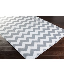 Surya Picnic PIC4008 Medium Gray White Area Rug 2 ft. X 3 ft. Rectangle