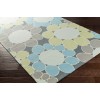 Surya Peek-A-Boo PKB7001 Grass Green Sky Blue Area Rug 3 ft. X 5 ft. Rectangle
