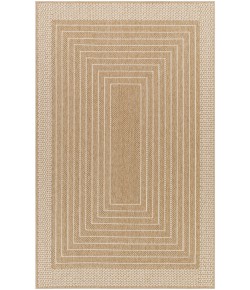 Livabliss Pismo Beach PMB2315 Khaki Camel Area Rug 7 ft. 10 in. X 7 ft. 10 in. Round