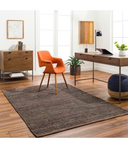 Surya Porter POE2301 Black Charcoal Area Rug 2 ft. 3 in. X 3 ft. 9 in. Rectangle