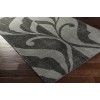 Surya Paradox PRX1002 Black Medium Gray Area Rug 8 ft. X 10 ft. Rectangle