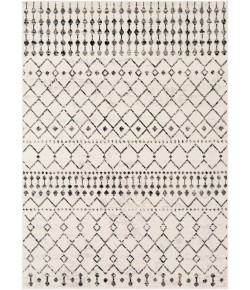 Livabliss Pisa PSS2300 Black Ivory Area Rug 6 ft. 7 in. X 9 ft. Rectangle